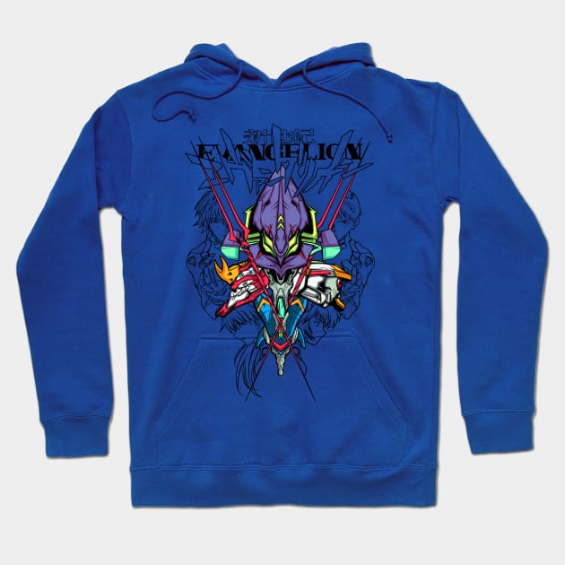 Rebuild for N.G.Evangelion Color Tshirts Hoodie by TintadeChicle